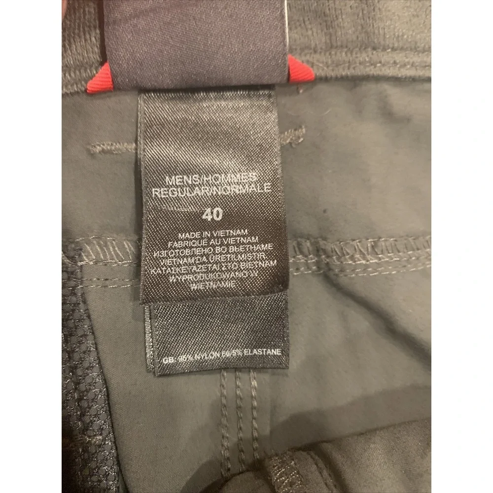 The North‎ Face Hiking Pants/Shorts Mens 40x32 Convertible Hiking Gray A3XA
